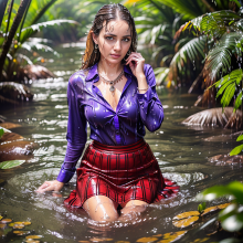 Wetmaxiskirts: Glamour AI Wetlook: Model "Photo Movie Realistic"--fourth image selection
