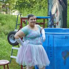 JD and Messy Andi: Another Ballerina Dunked!