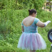JD and Messy Andi: Another Ballerina Dunked!
