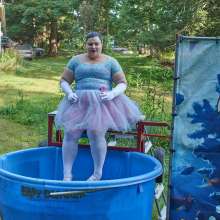 JD and Messy Andi: Another Ballerina Dunked!