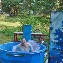 JD and Messy Andi: Another Ballerina Dunked!