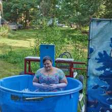 JD and Messy Andi: Another Ballerina Dunked!