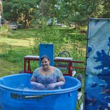 JD and Messy Andi: Another Ballerina Dunked!
