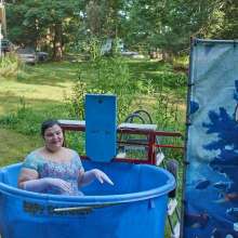 JD and Messy Andi: Another Ballerina Dunked!