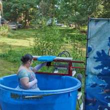 JD and Messy Andi: Another Ballerina Dunked!