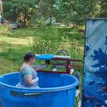 JD and Messy Andi: Another Ballerina Dunked!