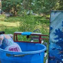 JD and Messy Andi: Another Ballerina Dunked!