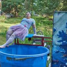 JD and Messy Andi: Another Ballerina Dunked!