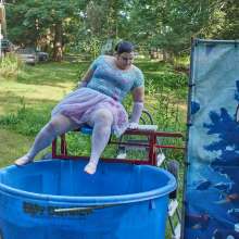 JD and Messy Andi: Another Ballerina Dunked!