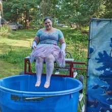 JD and Messy Andi: Another Ballerina Dunked!