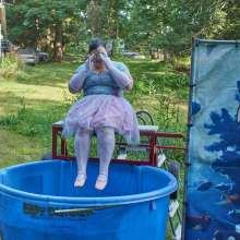 JD and Messy Andi: Another Ballerina Dunked!