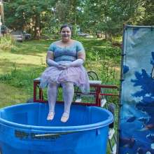 JD and Messy Andi: Another Ballerina Dunked!