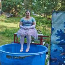 JD and Messy Andi: Another Ballerina Dunked!