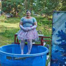 JD and Messy Andi: Another Ballerina Dunked!