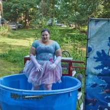 JD and Messy Andi: Another Ballerina Dunked!