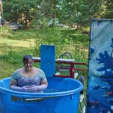 JD and Messy Andi: Another Ballerina Dunked!