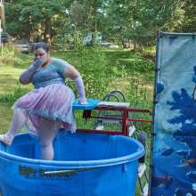 JD and Messy Andi: Another Ballerina Dunked!