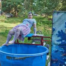 JD and Messy Andi: Another Ballerina Dunked!