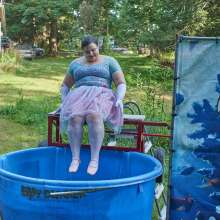 JD and Messy Andi: Another Ballerina Dunked!