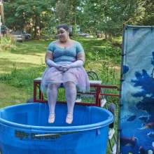 JD and Messy Andi: Another Ballerina Dunked!