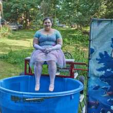 JD and Messy Andi: Another Ballerina Dunked!
