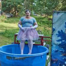 JD and Messy Andi: Another Ballerina Dunked!