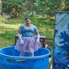 JD and Messy Andi: Another Ballerina Dunked!