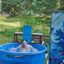 JD and Messy Andi: Another Ballerina Dunked!