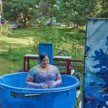 JD and Messy Andi: Another Ballerina Dunked!