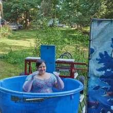 JD and Messy Andi: Another Ballerina Dunked!