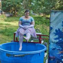 JD and Messy Andi: Another Ballerina Dunked!