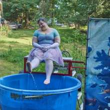 JD and Messy Andi: Another Ballerina Dunked!