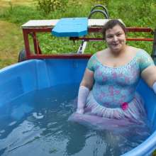 JD and Messy Andi: Another Ballerina Dunked!