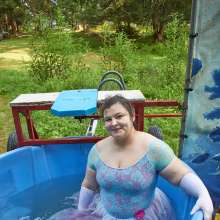 JD and Messy Andi: Another Ballerina Dunked!
