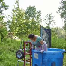 JD and Messy Andi: Another Ballerina Dunked!