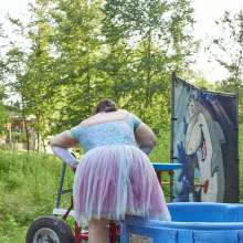 JD and Messy Andi: Another Ballerina Dunked!