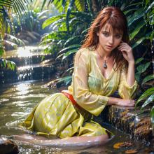 Wetmaxiskirts: Glamour AI Wetlook: Model "Photo Movie Realistic"--fourth image selection