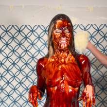 Slimed Models: Erin Molasses and Feathered and Slopped Naked