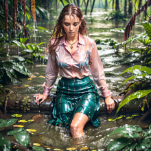 Wetmaxiskirts: Glamour AI Wetlook: Model "Photo Movie Realistic"--fourth image selection