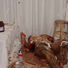 DMarieAllWet: First Time Being Pied Topless