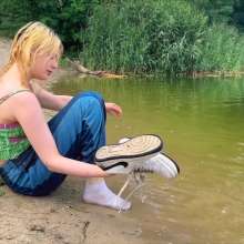 Wet Live Team: Ideal for Getting Wet in Jeans and a Shirt, Wet Model Alice