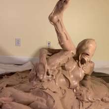 RevSlymsford: Kaydens In (& Out Of) Bikini Plays and Wanks In Fake Mud