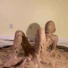 RevSlymsford: Kaydens In (& Out Of) Bikini Plays and Wanks In Fake Mud