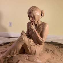 RevSlymsford: Kaydens In (& Out Of) Bikini Plays and Wanks In Fake Mud