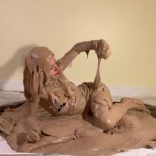 RevSlymsford: Kaydens In (& Out Of) Bikini Plays and Wanks In Fake Mud