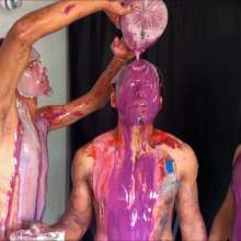 RevSlymsford: Marcos, Oisin and Cillian:  Naked Messy Fun With Slime