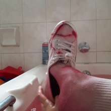 Thefetishgirl: Messy Shoe and Sock Play