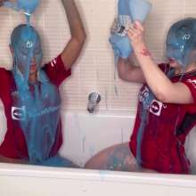 TheGungeZone: Mila and Jamie's Football Gunging