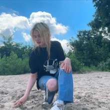 Wet Live Team: Model Alice Is All Wet in Her Casual Outfit