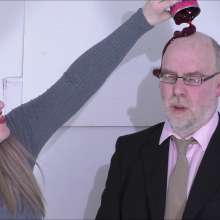 RevSlymsford: Mortimer (In His Suit) Trashed By Cherry and Louise Lee!
